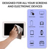 Picture of Swanky Computer Screen Cleaner Kit: Set of Electronic Cleaner Spray Microfiber Cleaning Cloth for Tv Cleaner - Ipad Screen Cleaner - iPhone Cleaner - Monitor Cleaner - Laptop Cleaner (2 Oz, 2-Pack)