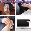 Picture of Swanky Computer Screen Cleaner Kit: Set of Electronic Cleaner Spray Microfiber Cleaning Cloth for Tv Cleaner - Ipad Screen Cleaner - iPhone Cleaner - Monitor Cleaner - Laptop Cleaner (2 Oz, 2-Pack)