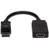 Picture of StarTech.com DisplayPort to HDMI Adapter - DP to HDMI Adapter/Video Converter - 1080p - VESA Certified - DP to HDMI Monitor/Display/Projector Adapter Dongle - Passive - Latching DP Connector (DP2HDMI)