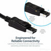 Picture of StarTech.com DisplayPort to HDMI Adapter - DP to HDMI Adapter/Video Converter - 1080p - VESA Certified - DP to HDMI Monitor/Display/Projector Adapter Dongle - Passive - Latching DP Connector (DP2HDMI)