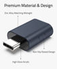 Picture of Syntech USB C to USB Adapter Pack of 2 USB C Male to USB3 Female Adapter Compatible with MacBook Pro 2021 iMac iPad Mini 6/Pro MacBook Air 2022 and Other Type C or Thunderbolt 4/3 Devices Midnight