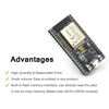 Picture of KeeYees ESP32S ESP32 Development Board 2.4 GHz Dual Core WLAN WiFi + Bluetooth 2-in-1 Microcontroller ESP-WROOM-32 Chip for Arduino (38PIN Narrow Version, 2PCS)