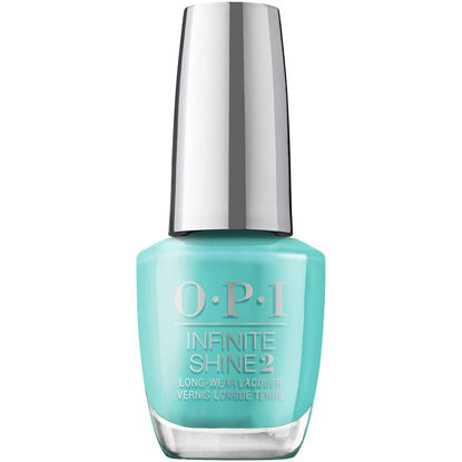 Picture of OPI Infinite Shine Long-Wear Lacquer, Opaque Crème Finish Green Nail Polish, Up to 11 Days of Wear, Chip Resistant & Fast Drying, Summer 2023, Summer Make the Rules, I’m Yacht Leaving, 0.5 fl oz