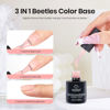 Picture of Beetles Color Base Gel Nail Polish 6 Colors Nude Gel Polish Porcelain Doll Pink Nail Polish Nude Nail Polish Neutral Sheer Colors Strengthener Soak Off Nail Art DIY Home