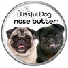 Picture of The Blissful Dog Pug Duo Unscented Nose Butter - Dog Nose Butter, 1 Ounce