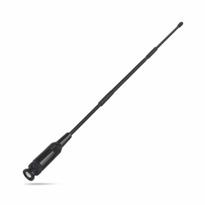 Picture of HYS 27Mhz 13-Inch BNC-Male Antenna for CB Handheld/Portable Radio with BNC Connector Compatible with Cobra Midland Uniden Anytone CB Radio