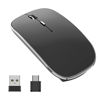 Picture of Halpilt Wireless Mouse Chargeable Portable Silent Wireless Mouse USB and Type-C Dual Mode Wireless Mouse 3 Adjustable DPI for Laptop, Mac, MacBook, Android, PC (Q23S Black) (Black)