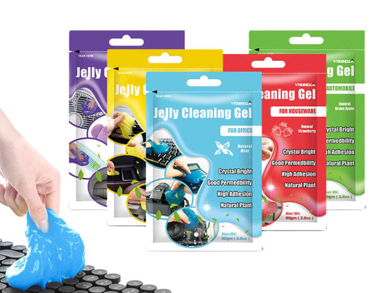 Car Cleaning Gel for Kit Slime Putty Purple