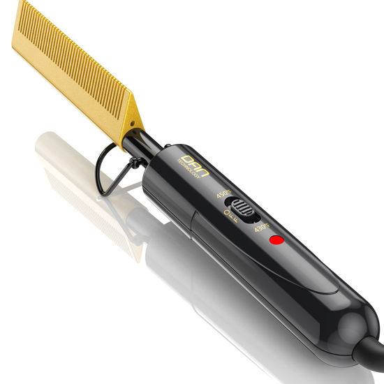 Electric pressing outlet comb natural hair