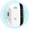 Picture of WiFi Range Extender Repeater, 300Mbps Wireless Router Signal Supports Repeater/AP, 2.4G Network with Integrated Antennas LAN Port, Easy Installation