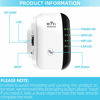 Picture of WiFi Range Extender Repeater, 300Mbps Wireless Router Signal Supports Repeater/AP, 2.4G Network with Integrated Antennas LAN Port, Easy Installation