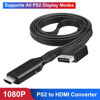 Picture of Wiistar PS2 to HDMI Converter Adapter PS2 HDMI Cable 1m/3.2ft Video Converter for HDTV HDMI Monitor Supports All PS2 Display Modes