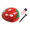 Picture of Mini Desktop Vacuum, Cute Vacuum Cleaner, Portable Desk Dust Cleaner Mini Table Dust Vaccum Cleaner,Cordless Battery Operated for Cleaning Dust,Crumbs,Scraps for Laptop,Computer,Car (Strawberry)