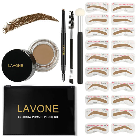 Eyebrow stencil clearance kit