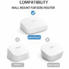 Picture of Wall Mount for eero Pro 6, Screwless VHB Holder for Mounting eero Pro 6 Tri-Band mesh Wi-Fi 6 Without Drilling (Strongly Adhesive, 1 Pack by OkeMeeo)