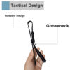 Picture of HYS Tactical Foldable Whip Antenna, SMA-Female, VHF UHF 144/430Mhz, Gooseneck Antenna for Kenwood TYT Retevis BAOFENG UV-82 UV-B5 GT-3 BF-F8HP UV-5RA UV-5RE UV-5R Two-Way Radio Scanner