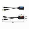 Picture of Sinloon 2 Pair Passive Video HD-TVI/CVI/AHD Balun 1080P - 5MP BNC to RJ45 Long Distance Network Transceiver for Full HD Security Surveillance Camera (BNC to RJ45 Adapter Small)