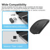 Picture of JETTA Wireless Mouse for MacBook iMac Desktop Computer Chromebook Wireless Mouse Laptop Mac Windows (Black)