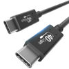 Picture of UANTIN USB 4 / Thunderbolt 4 Cable 3FT USB4 40Gbps Data Cable Support 100W Charging 8K/5K@60Hz Video Compatible with Thunderbolt 3 and USB Type C for MacBook Pro Air,Hub,Docking and More