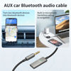 Picture of Mcdodo Aux Bluetooth Adapter 5.3 with Built-in Microphone CD Quality 10M Transmission Bluetooth Receiver USB 2.0 to 3.5mm Wireless Car Kit Auxiliary Incoming Calls Hands-Free Instant Car Start Compati