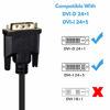 Picture of DVI to VGA Cable, DVI-D 24+1 to VGA 10 Feet Cable Male to Male Gold-Plated Cord for Computer, PC Host, Laptop, Graphics Card to HDTV, LG HP Dell Monitor, Display Screen and Projector(10 Feet)