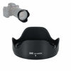 Picture of JJC Reversible Lens Hood Shade for Tamron 28-75mm f/2.8 Di III RXD Lens (A036) and 17-70mm f/2.8 Di III-A VC RXD Lens (B070), Compatible with 67mm Filter & Lens Cap