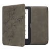 Picture of kwmobile Cover Compatible with Kobo Clara 2E / Tolino Shine 4 Cover - eReader Case - Magnolias Grey