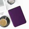 Picture of kwmobile Case Compatible with Kobo Clara 2E / Tolino Shine 4 Case - eReader Cover - Embossed Small Flowers Violet