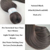 Picture of Natural Black Pre stretched Braiding Hair Box Braiding Hair Kanekalon Human Braiding Hair