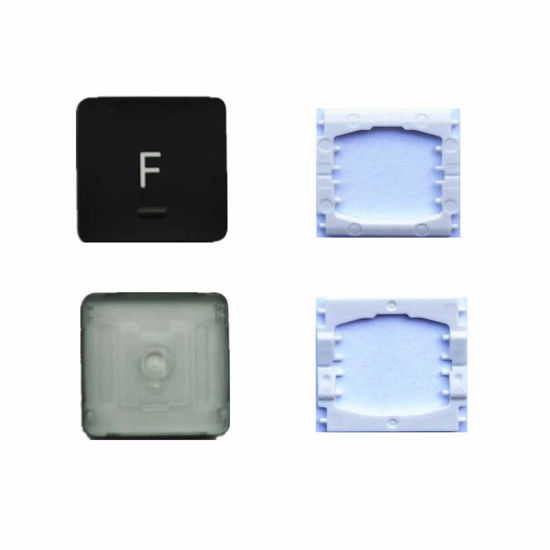 Picture of Replacement Individual F Key Cap and Hinges are Applicable for MacBook Pro A1706 A1707 A1708 Keyboard to Replace The F Key Cap and Hinge