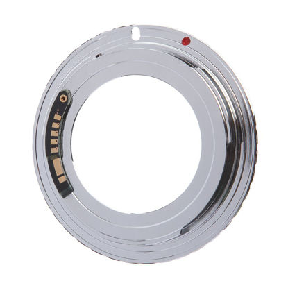 Picture of FocusFoto 9th Gen AF Confirm Adapter for M42 Screw Mount Lens to Canon EOS EF EF-S Mount Camera 80D 77D 70D 60D 5D Mark II III 5D2 5D3 7D 6D 3000D 1500D 1300D 1200D 800D 760D 750D 700D 650D 100D