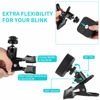 Picture of 2Pack Clip Clamp Mount for Blink Outdoor 4 (4th Gen) / (3rd Gen), Blink XT / XT2, Blink Mini, Metal Clip Holder to Attach Your Camera Anywhere with No Tools