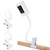 Picture of 2Pack Clamp Mount for Ring Stick Up Cam & Ring Indoor Cam 1st Gen, Flexible Gooseneck Mounting Bracket to Attach Your Camera Anywhere with No Tools - White