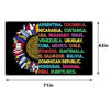 Picture of Hispanic Heritage Month Decorations Hispanic Heritage Month Banner Latin American Backdrop Spanish Classroom Decorations National Hispanic Heritage Month Decorations and Supplies for Classroom Home