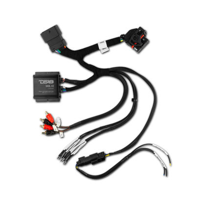 Picture of DS18 RY-Harness.HD Harley Davidson Plug and Play Harness for Amplifiers, 4 Channel RCA Pre-Output Ready to Use - Great for Upgrade Your Motorcycle Sound System