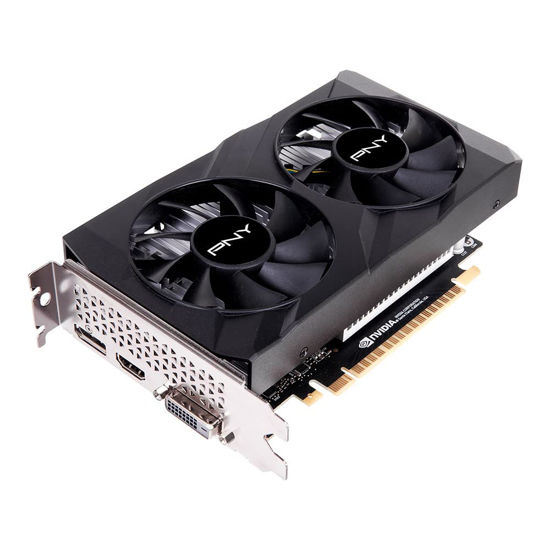 Picture of PNY GeForce® GTX 1650 4GB GDDR6 VERTO Dual Fan Graphics Card