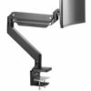 Picture of AVLT Single 13"-43" Monitor Arm Desk Mount fits One Flat/Curved/Ultrawide Monitor Full Motion Height Swivel Tilt Rotation Adjustable Monitor Arm - Black/VESA/C-Clamp/Grommet/Cable Management