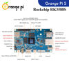 Picture of Orange Pi 5 16GB Rockchip RK3588S 8 Core 64 Bit Single Board Computer, 2.4GHz Frequency Open Source Development Board Mini PC Desktop Run Orange Pi OS,Android12,Debian11 (Pi 5 16GB+5V4A TypeC Supply)