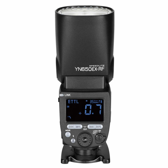 Picture of Yongnuo YN650EX-RF Wireless Flash Speedlite, GN60 24pcs LED lamp Beads TTL HSS, Master Slave Flash with Built-in 2.4G RF System, for Canon DSLR Camera