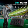 Picture of EJEAS V4C Plus Professional Referee Intercom, Bluetooth 5.1 Referee Communication System with FM Radio Function for Football and Handball Sports, Support 2 to 4 People Group Talking (2 Pack)