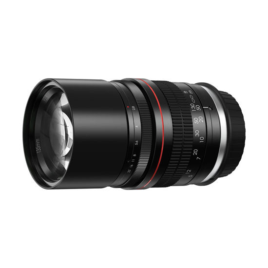 Picture of Lightdow 135mm f/2.8 FE UMC Full Frame Telephoto Lens for Nikon D850 D810 D800 D750 D700 D610 D300 D3100 D3200 D3300 D3400 D5100 D5200 D5300 D5500 D5600 etc