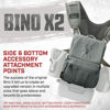 Picture of Badlands Bino X2 | Modular Binocular Harness System for Optimal Performance and Durability, Slate, Medium