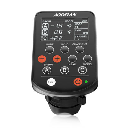 Picture of AODELAN TTL HSS 1/8000s Wireless Flash Remote Trigger Compatible for Sony Camera; Replace Profoto Air Remote TTL-S