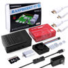 Picture of GeeekPi Raspberry Pi 4 4GB Starter Kit - 64GB Edition, Raspberry Pi 4 Case with PWM Fan, Raspberry Pi 5V 3.6A 18W Power Supply with ON/Off Switch, HDMI Cables for Raspberry Pi 4B (4GB RAM)