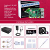 Picture of GeeekPi Raspberry Pi 4 4GB Starter Kit - 64GB Edition, Raspberry Pi 4 Case with PWM Fan, Raspberry Pi 5V 3.6A 18W Power Supply with ON/Off Switch, HDMI Cables for Raspberry Pi 4B (4GB RAM)