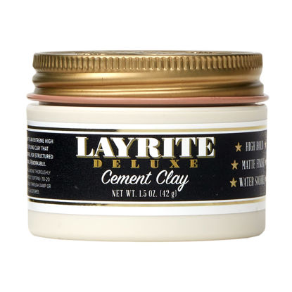 Picture of Layrite Deluxe Cement Clay, White, Mild Cream Soda, 1.5 Oz