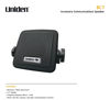 Picture of Uniden (BC7) Bearcat 7-Watt External Communications Speaker. Durable Rugged Design, Perfect for Amplifying Uniden Scanners, CB Radios, and Other Communications Receivers.,Black