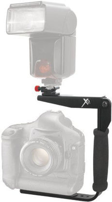 Picture of Xit XTRTFB 180Degree Quick Flip rotating Flash Bracket (Black)