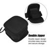 Picture of 9 in 1 Lens Filter Shoulder Bag,Portable 9 Slot Filter/Filter Bracket/Lens Adapter Ring Nylon Scratch-Resistance Fixed Carrying Photography Accessory Case Wallet Pouch with Detachable Strap