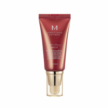 Picture of MISSHA M Perfect BB Cream No.13 Bright Beige for Fair Skin SPF 42 PA +++ 1.69 Fl Oz - Tinted Moisturizer for face with SPF